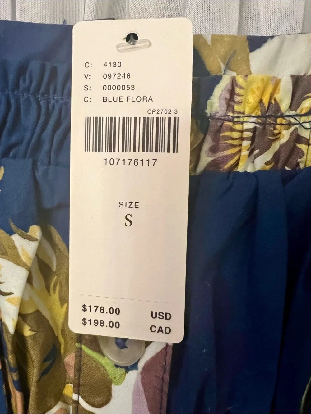 Maeve Maxi Dress in Blue, Yellow and White Floral Print - Picture 8 of 8
